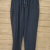 Pantalon flojo denim fino