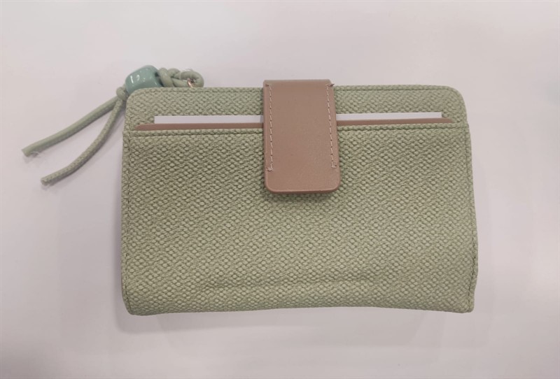 Cartera relieve bicolor