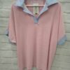 Camiseta cuello camisa rayas