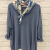Jersey fino con pañuelo