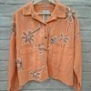 Chaqueta denim decorada