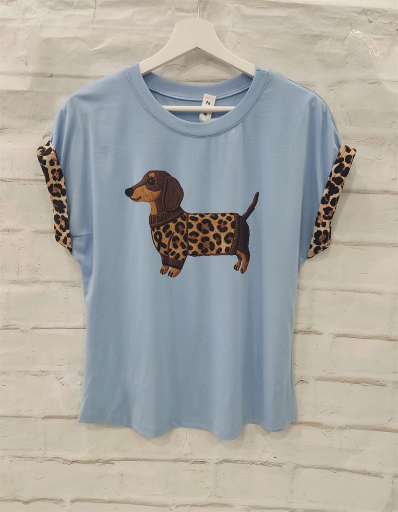 Camiseta perro print