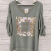 Camiseta cuello escarchado sunshine