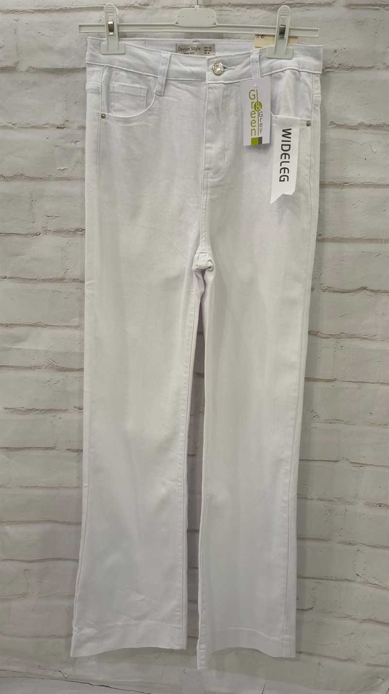 Vaquero wideleg white