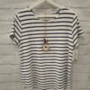 Camiseta rayas fina c collar